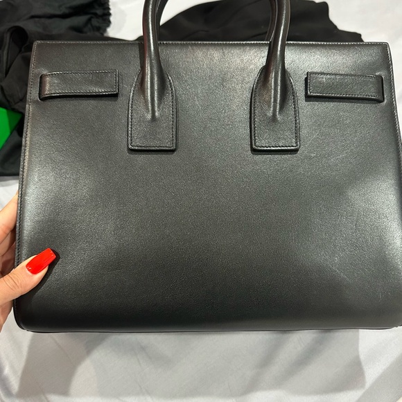 Saint Laurent Black Leather  Bag - Picture 3 of 5